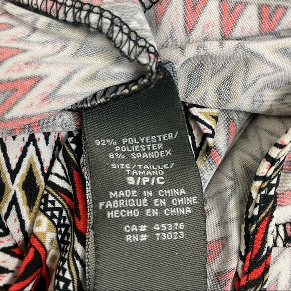 SUZY SHIER Wrap Short Sleeves Dress Size Small - Picture 9 of 10